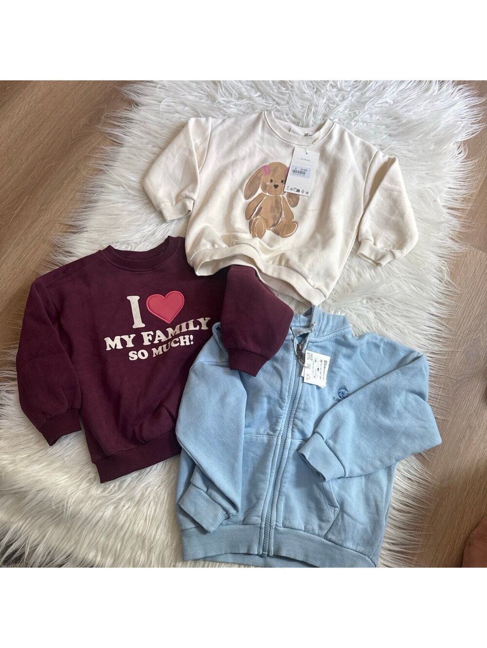 Zara bundle kids crewneck size 3 and 2 years old
